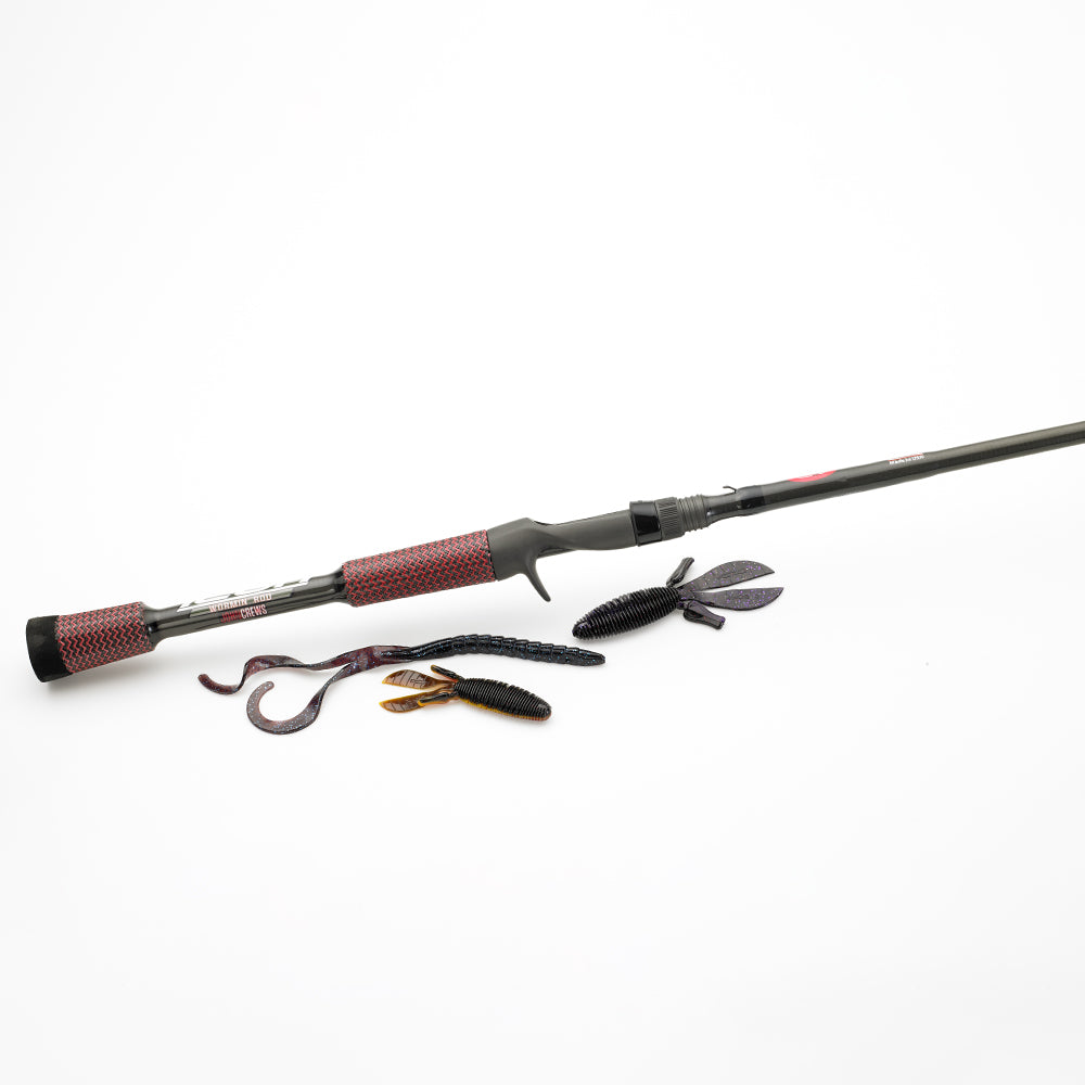 best rod and reel combo for worm fishing ICON John Crews Worming Rod