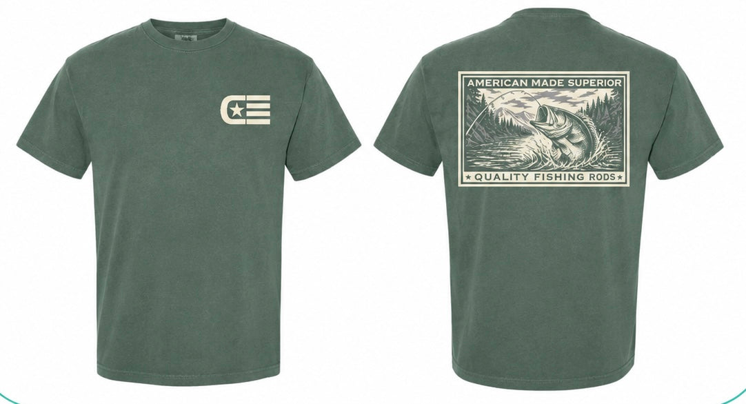 Cashion Rods Bass Graphic T-Shirt