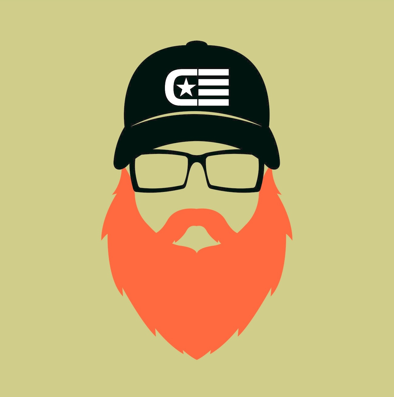 Beard Hair T-Shirt