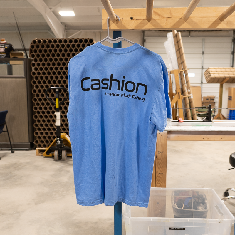 Cashion American Made Fishing Logo Tee