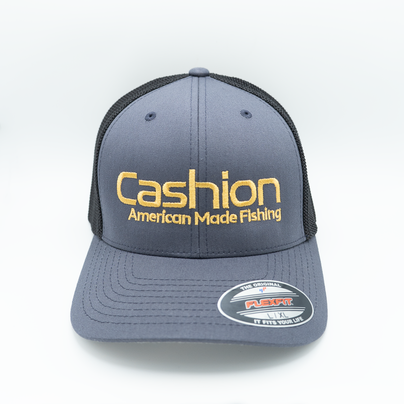 Cashion American Made Fishing Logo Hat - ELITE Pro Edition - Fitted