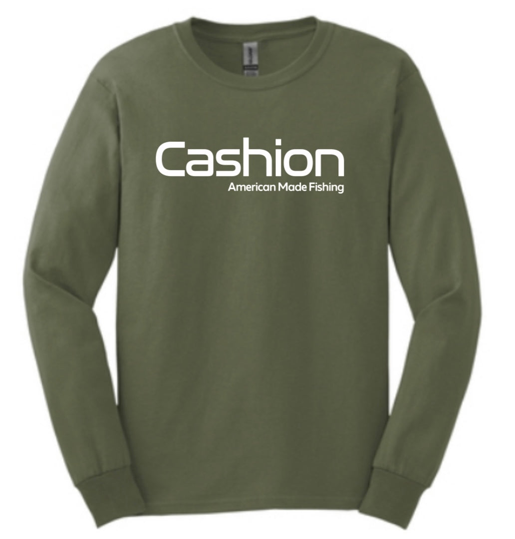 Cashion Military Green Long Sleeve