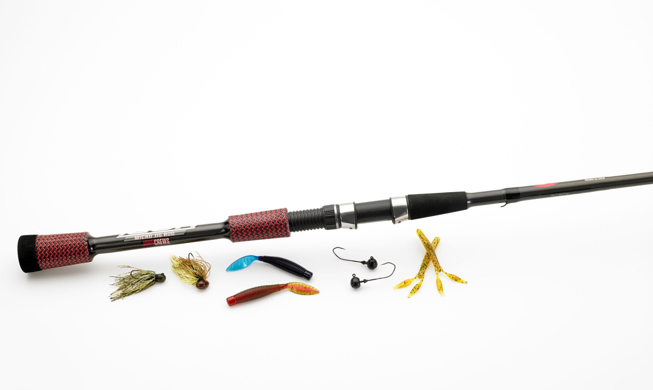 Cashion John Crews Icon Micro Jig Spinning Rod - iMJ71MHFsjc