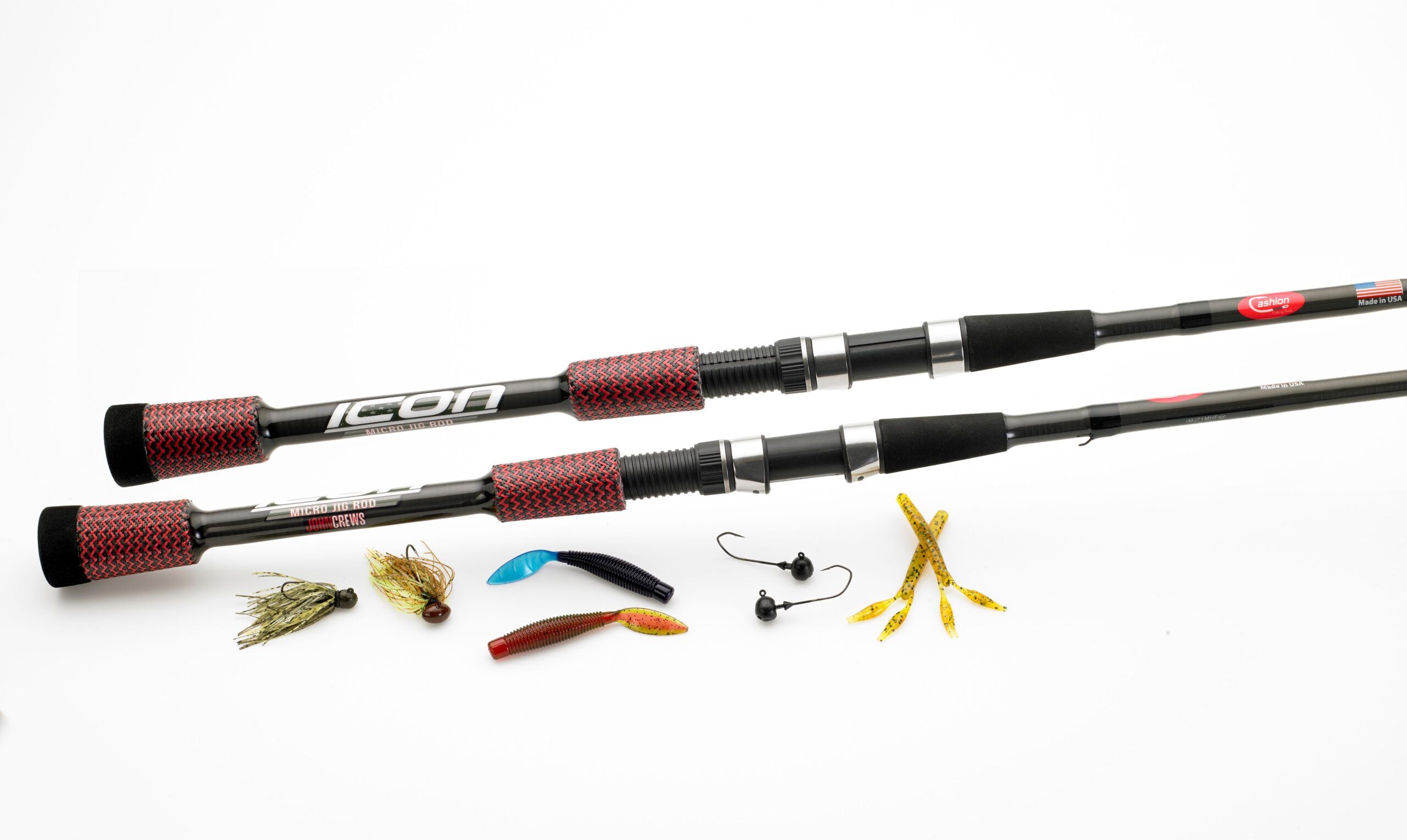 Cashion John Crews Icon Micro Jig Spinning Rod - iMJ71MHFsjc