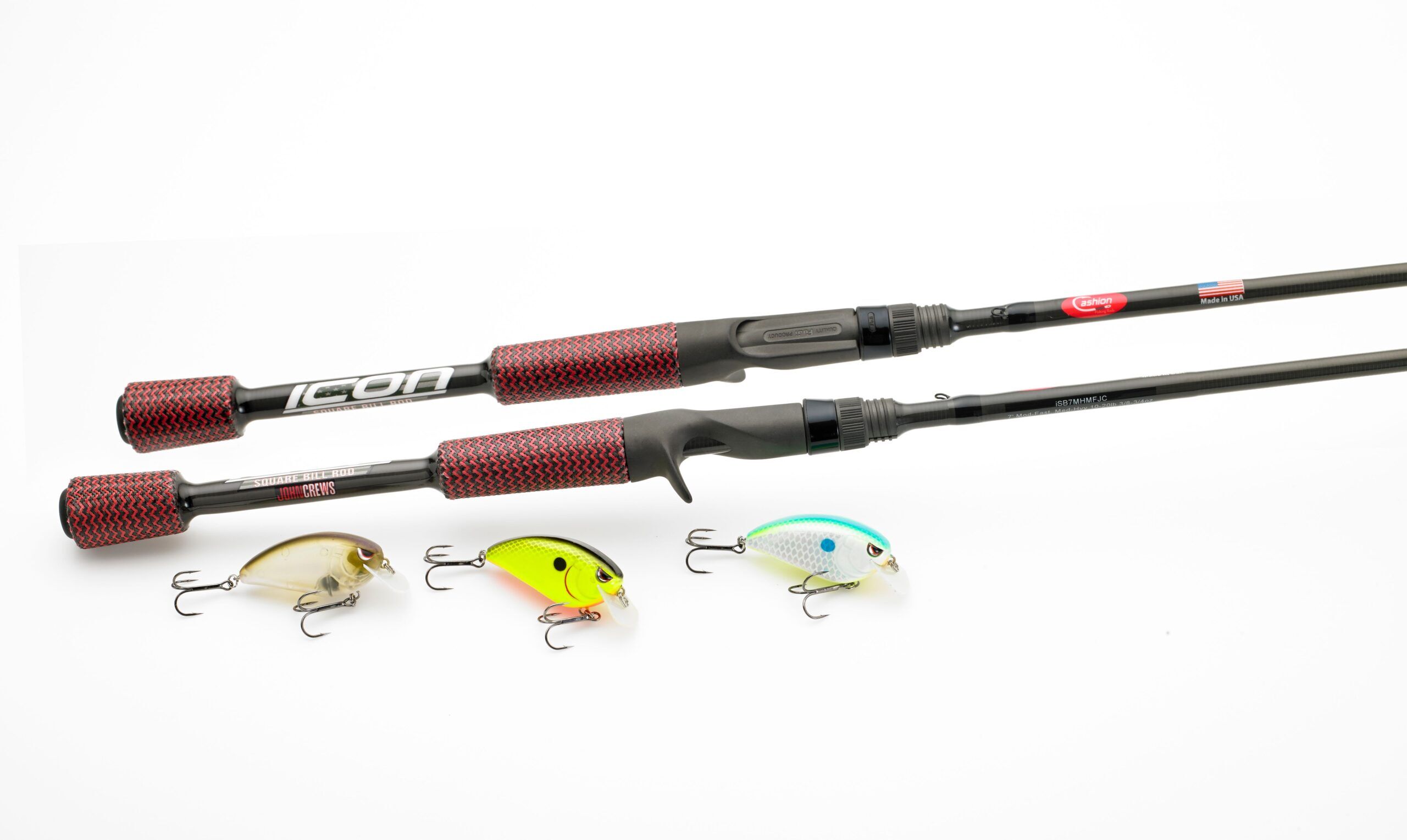 NEW! ICON John Crews Drop Shot Rod Rod - Cashion Rods