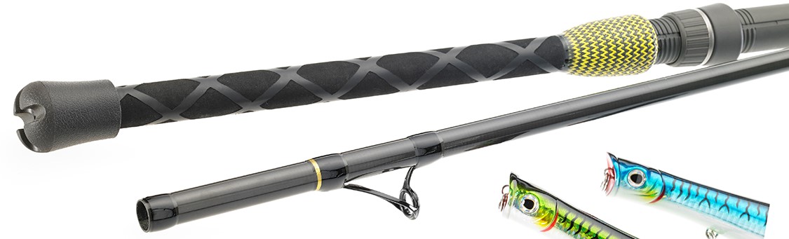 Cashion Surf Fishing Rods Made from Carbon Fiber